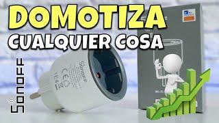 Descubre la COMODIDAD con este ENCHUFE inteligente  Review SONOFF S60 y D1