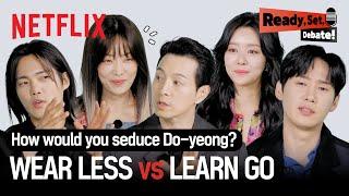 Cast of The Glory argue with each other on controversial topics  Ready Set Debate ENG SUB