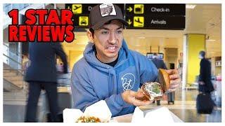 Eating At The WORST Reviewed Airport In My City 1 Star