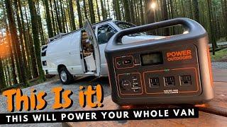 Big Enough To Power Your Off-Grid Van Home  Jackery Explorer 1000