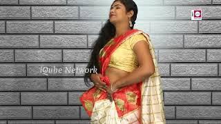 Model Expression Video  How to Wear Yellow Saree for Wedding  Saree Draping Fashion  IQube