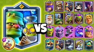 GOBLINSTEIN  vs ALL CARDS  NEW CHAMPION  Clash Royale