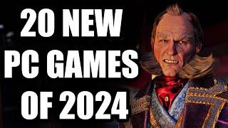 20 NEW PC Games of 2024 And Beyond 4K