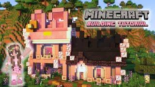 Cute Two Player My Melody and Kuromi Inspired Minecraft House