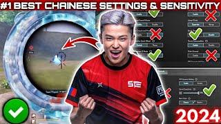 TOP USED NEW SENSITIVITY FOR PMGC   STE TOP CLOSE SENSITIVITY SETTING  PUBG  BGMI 