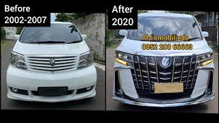 Project #15 Alphard 2003 anh10 upgrade facelift 2020 modelista style..