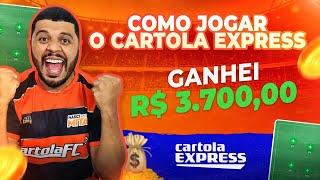 COMO JOGAR O CARTOLA EXPRESS I TUTORIAL