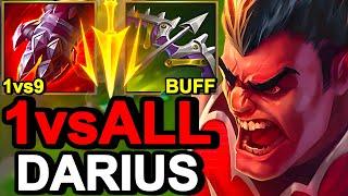 Wild Rift China Darius Top - 28KILL PENTA ? NEW Lethal Tempo Darius Build Runes