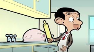 Mr Bean Cooks a Turkey  Mr Bean Animated Cartoons  Season 1  Funny Clips  Cartoons for Kids