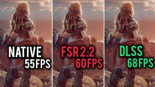 Horizon Forbidden West  DLSS vs FSR vs NATIVE Resolution  Which One Is Better?