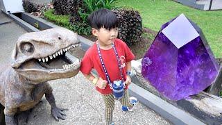 Kyo Pergi ke Museum Geologi Lihat Fossil Dinosaurus