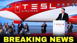 Elon Musk I Am Releasing Teslas FIRST Airplane & End All Competition 