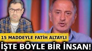 Bu videoyu izleyince Fatih Altaylıyı çok iyi anlayacaksınız