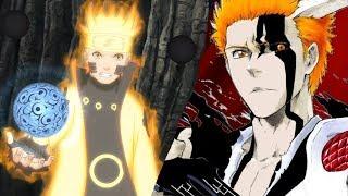 DBZMacky Naruto vs Ichigo Power Levels Over The Years Naruto vs Bleach