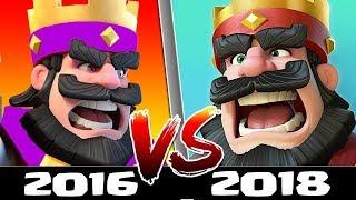 Clash Royale в 2016 году VS Clash Royale в 2018 году - Что изменилось Clash Royale Beta