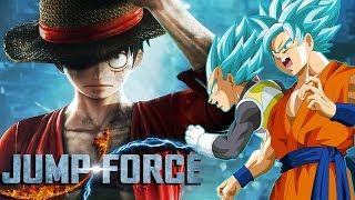 Vegeta And Goku Play Jump Force BETA