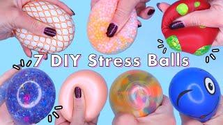 7 DIY STRESS BALLS DIY Fidget toy ideas Viral TikTok fidget toys