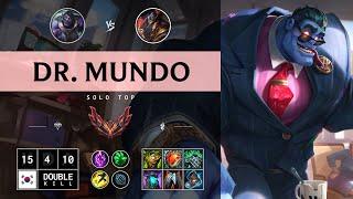 Dr. Mundo Top vs Twisted Fate - KR Grandmaster Patch 14.12