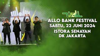 Wali Live Perform At Allo Bank 2024  At Istora Senayan Jakarta Selatan