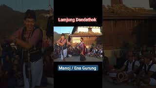 Lamjung Dandathok ma Dance gardai Manoj & Ena Gurung #dipengurungvlog