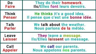 45 verbes couramment utilisés en anglais avec leurs exemples