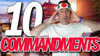 10 Rules EVERY TOURIST Must Follow in Japan