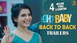 Oh Baby Back To Back Trailers  Samantha Akkineni  Mickey J Meyer Nandini Reddy
