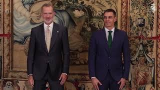 Despacho con el Presidente del Gobierno D. Pedro Sánchez Pérez-Castejón