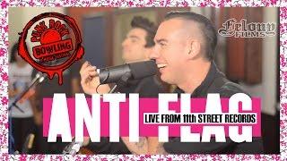 Anti-Flag - Acoustic at 11th St Records  Punk Rock Bowling 2015