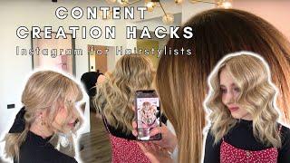 Instagram for Hairstylists  Simple Content Creation Hacks for Hairdressers and Stylists