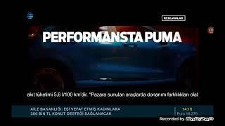 Ford Puma Reklamı Ekim 2022 ÖZEL ARŞİV