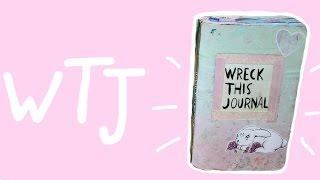 WRECK THIS JOURNAL  ВСЕ мои РАЗВОРОТЫ  Уничтожь Меня