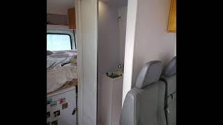 Sarmal ve Yanakayar Karavan Banyo Wc Kapısı...  Rolling and sliding caravan bathroom wc door...