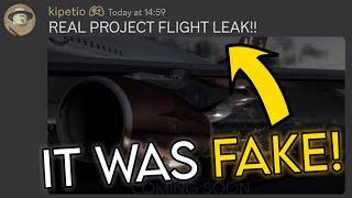 How I FOOLED Project Flight ROBLOX