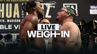 Andy Ruiz vs Anthony Joshua 2 plus undercard weigh-in