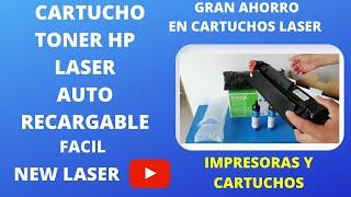 CARTUCHO TONER HP 85 A AUTORECARGABLE RECARGALO TU MISMO FACIL NUEVO