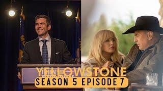 Yellowstone Season 5 Episode 7 Recap Bad news for the Yellowstone as Jamie plans an attack.  S5E6