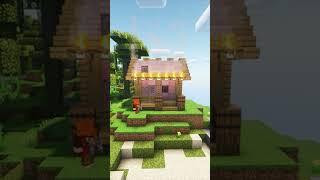 A Cherry Of A Starter House #minecraft #shorts