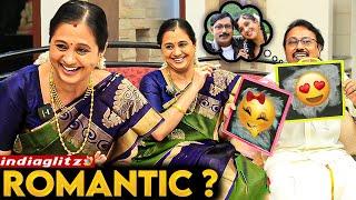 Cinema -ல மட்டும் தான் Romantic  Devayani & Rajakumaran Cute Couple Interview