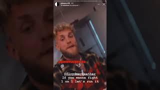 @jakepaul challenging @FloydMayweather in a boxing match??‼️& but ran