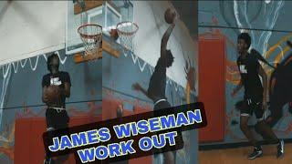 James Wiseman Work Out  Training Camp Practice  Golden State Warriors
