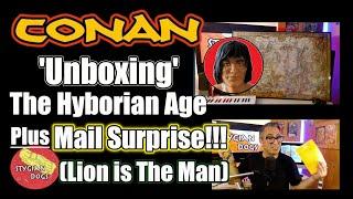 Unboxing a Map of The Hyborian Age  REH and Conan surprises in the mail