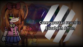 Creepypastas react to Elizabeth Afton Ft. Creepypastas and Elizabeth Angst. Enjoy 