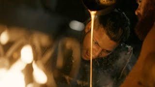 Vikings - Ivar kills Bishop with molten cross 5x1 Full HD