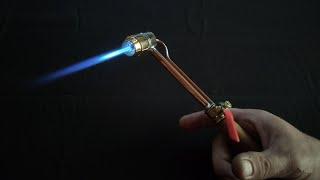 Powerful gasoline burner made with your own hands 