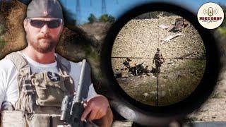 .50 Cal at 400 Yards - SEAL Sniper Takes The Shot with Sam Mackey  Mike Drop Clips - Ep #178