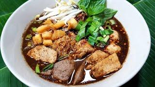 1141 ก๋วยเตี๋ยวเรือสูตรเข้มข้น ทำง่ายๆได้ที่บ้าน รสชาติเหมือนนั่งกินที่ร้าน Boat Noodle