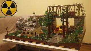 Обзор самоделки lego S.T.A.L.K.E.R. Железнодорожный мост и элеватор