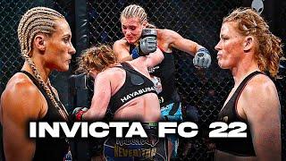 Invicta FC 22 Evinger vs. Kunitskaya II Full Event