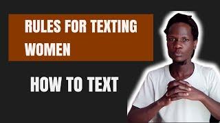 How To Send Messages  How To Text Women